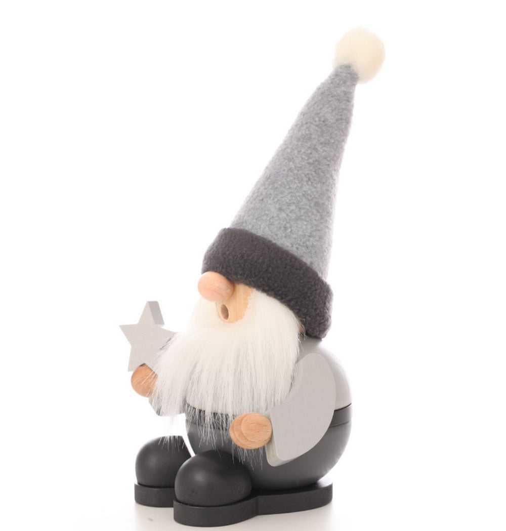 ULB - 010401 - Ulbricht Räuchermann 'Kugelzwerg grau - 25cm' 2023