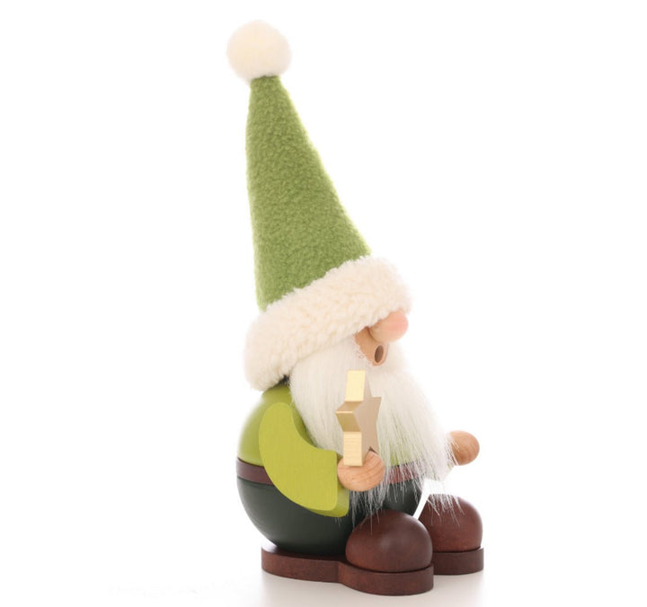 ULB - 010402 - Ulbricht Räuchermann 'Kugelzwerg grün - 25cm' 2023