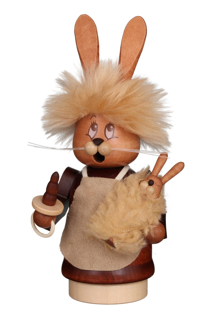 ULB - 35623 - Ulbricht Räuchermann 'Miniwichtel Häsin mit Baby - 16cm' 2017