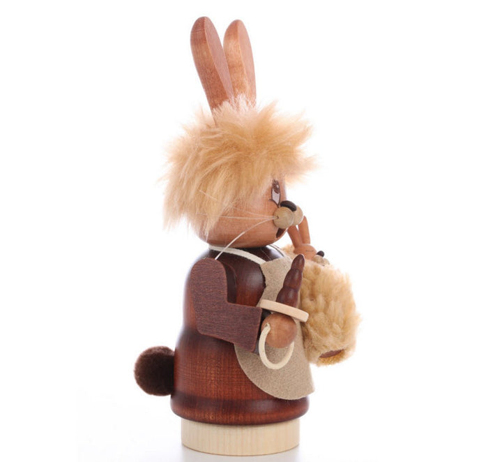 ULB - 35623 - Ulbricht Räuchermann 'Miniwichtel Häsin mit Baby - 16cm' 2017