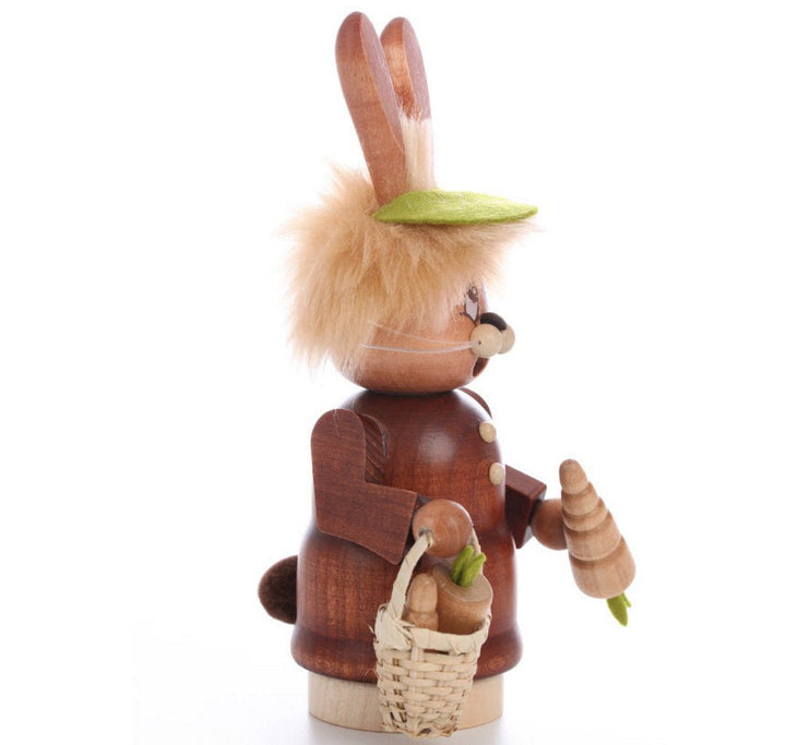 ULB - 35622 - Ulbricht Räuchermann - Miniwichtel Häsin mit Karotte - 16.5cm