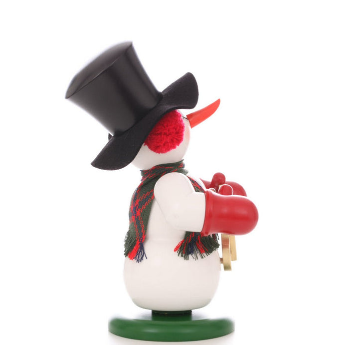 ULB - 010077 - Ulbricht Räuchermann 'Schneemann mit Leier - 23.5cm limitiert' 2020