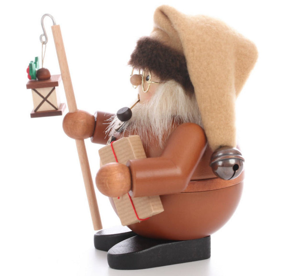 ULB - 010464 - Ulbricht Räuchermann 'Weihnachtsmann mit Laterne natur - 15.5cm' 2014
