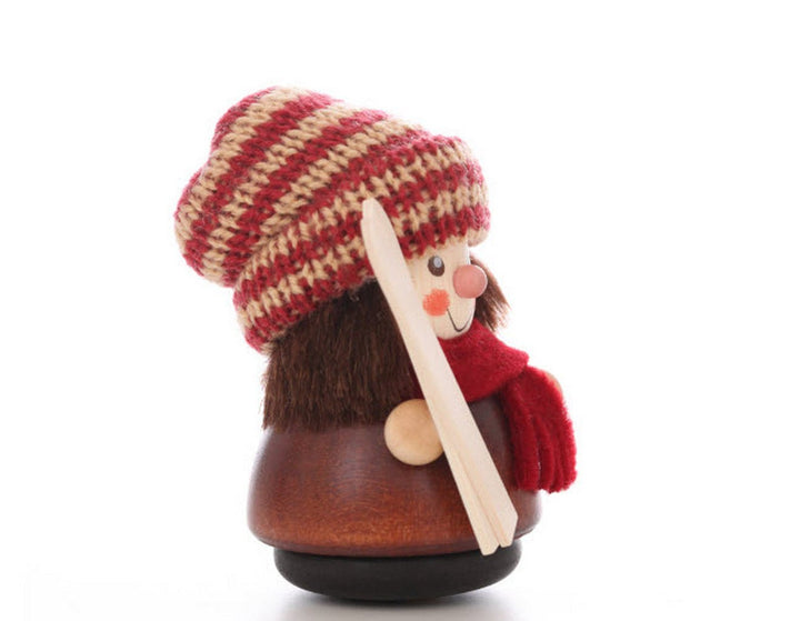 ULB - 150116 - Ulbricht Wackelmännchen 'Skifahrer natur - 8cm'