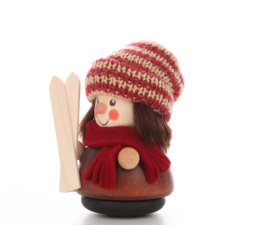 ULB - 150116 - Ulbricht Wackelmännchen 'Skifahrer natur - 8cm'