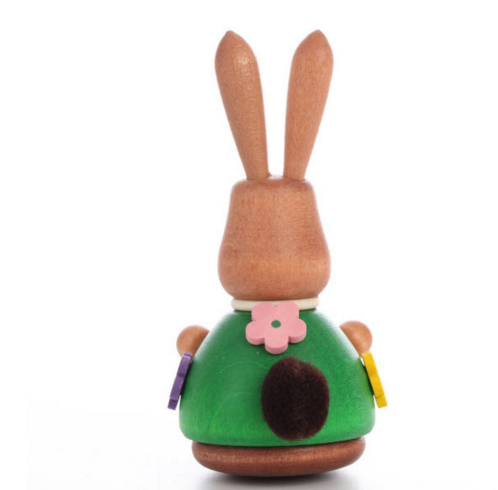 ULB - 150317 - Ulbricht Wackelmännchen - Wackelhase mit Eierkorb - 9.8cm