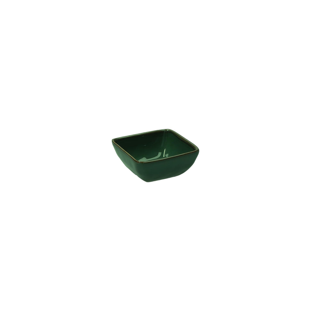 R135200008 - Unitable - CONCERTO VERDE BOSCO 'Ciotolina Quadrata 8 cm Square Kleine Schale'