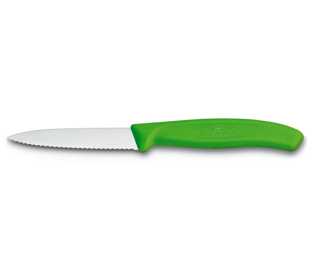 VX6.7636.L114 - Victorinox - 'Gemüsemesser Swiss Classic, Wellenschliff grün 8 cm'