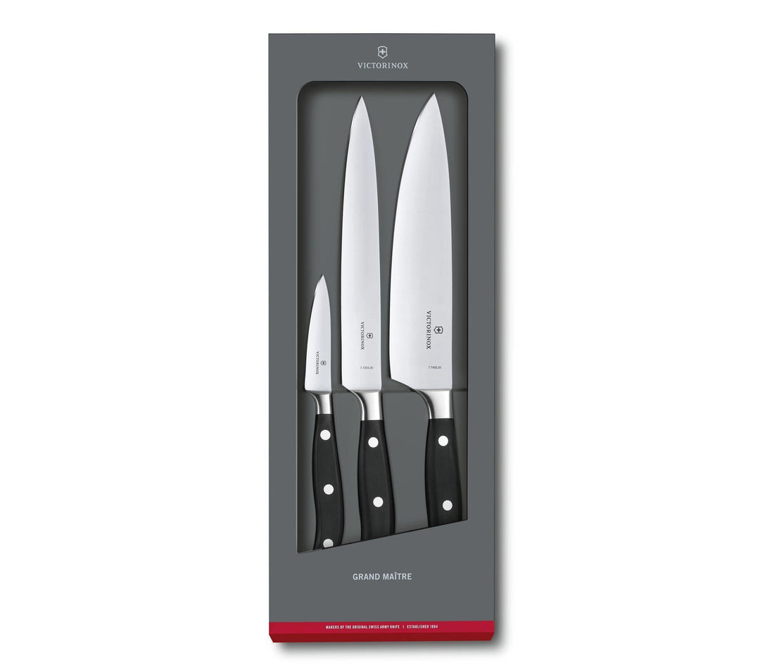 VX7.7243.3 - Victorinox, Grand Maître Kochmesser Set, 3tlg