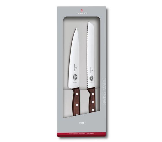 VX5.1020.21G - Victorinox - 'Küchengarnitur, Ahorn modifiziert, 2 - teilig, Geschenkverpackung'