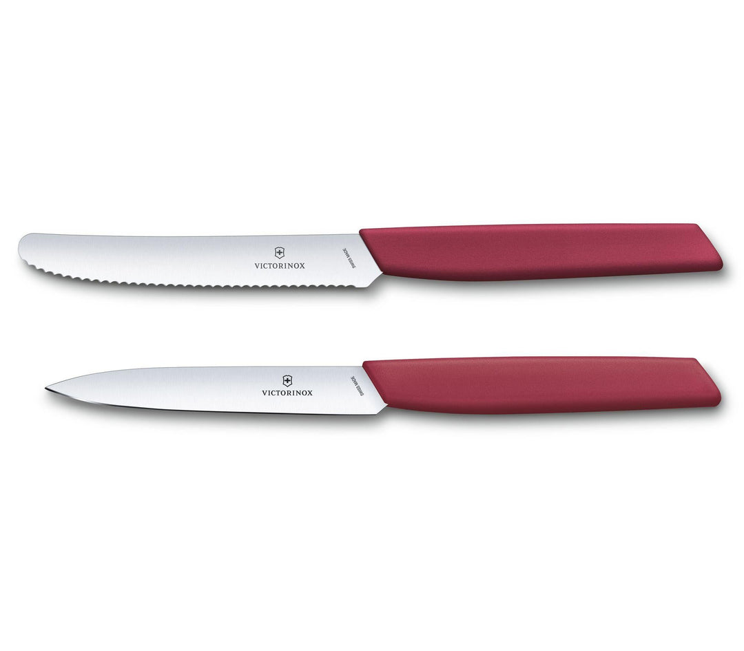 VX6.9096.2L4 - Victorinox - Swiss Modern Gemüsemesser - Set, 2 - teilig - Berry