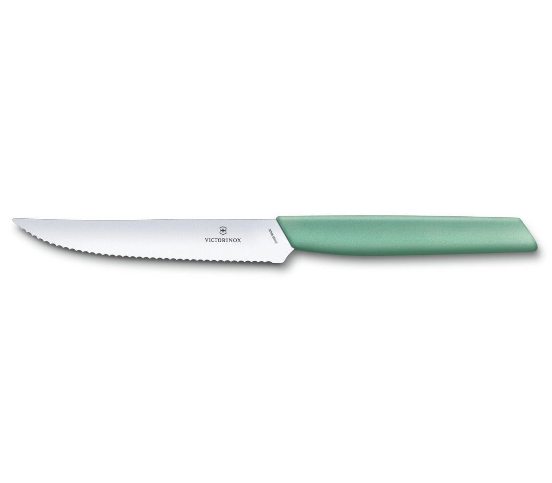 VX6.9006.12W41 - Victorinox - 'Swiss Modern Steakmesser minzgrün'