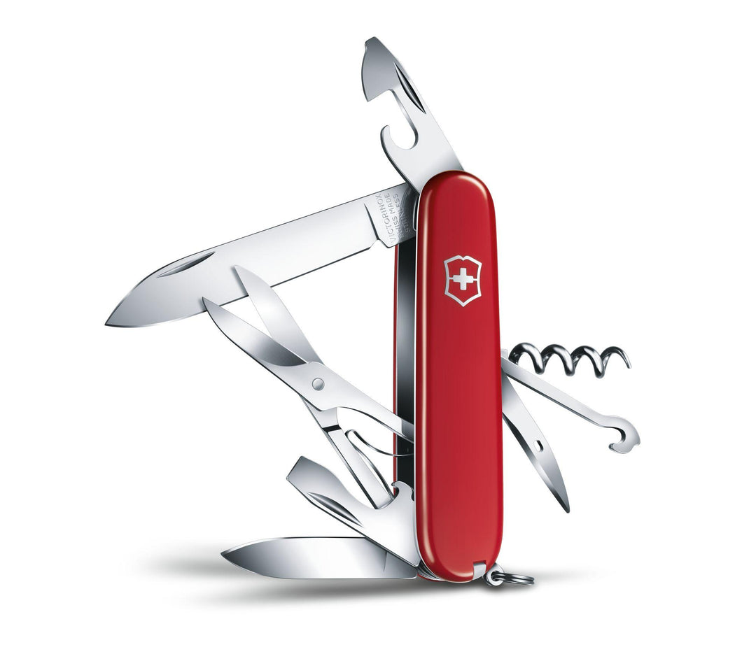 VX1.3703 - Victorinox Taschenmesser Climber 14 Funktionen Rot Mittelrot