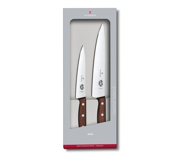 Victorinox - 'Tranchier-Set, Ahorn modifiziert, 2-teilig, Geschenkverpackung'-VX5.1050.2G