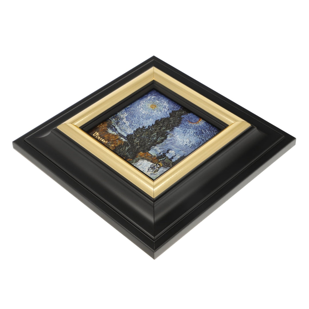 67075081 - Vincent van Gogh - Landstrasse bei Nacht, Goebel, Wandbild, 2024