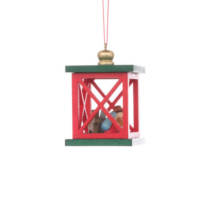 ULB - 100933 - Weihnachtslaterne mit Krippe, Baumbehang, Ulbricht - 6.8cm' 2024