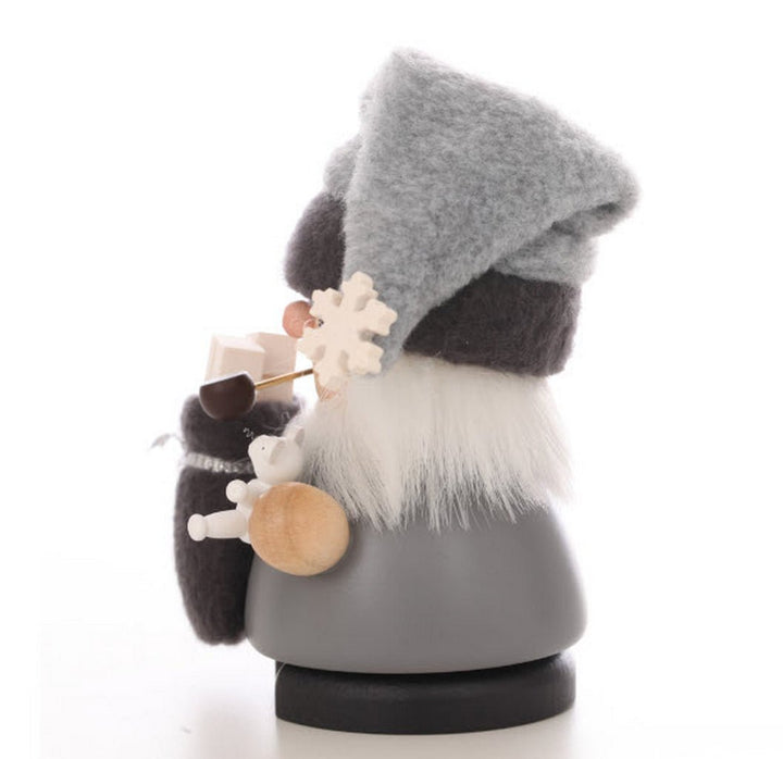 ULB - 010697 - Weihnachtsmann grau, Räuchermann, Ulbricht - 10.5cm' 2024