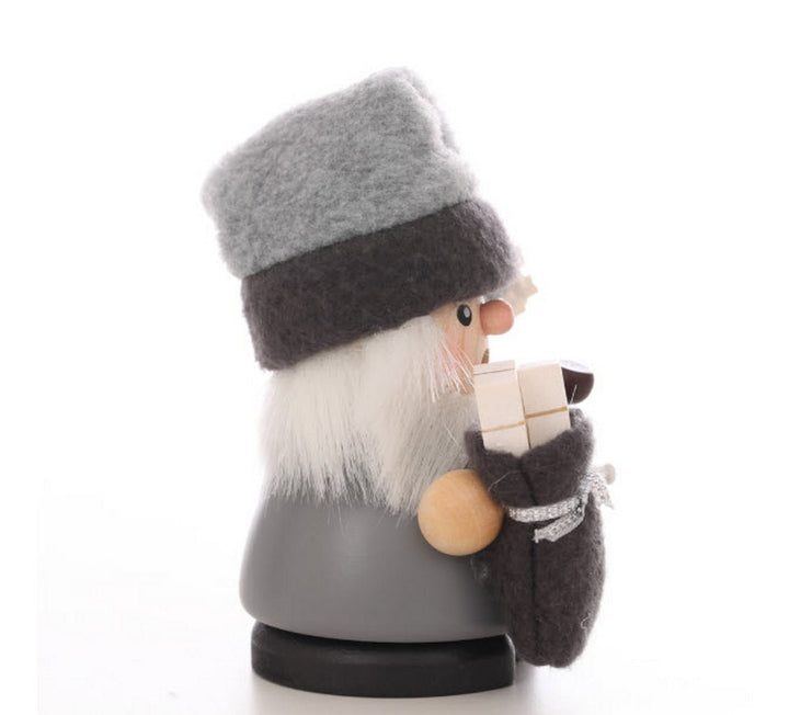 ULB - 010697 - Weihnachtsmann grau, Räuchermann, Ulbricht - 10.5cm' 2024