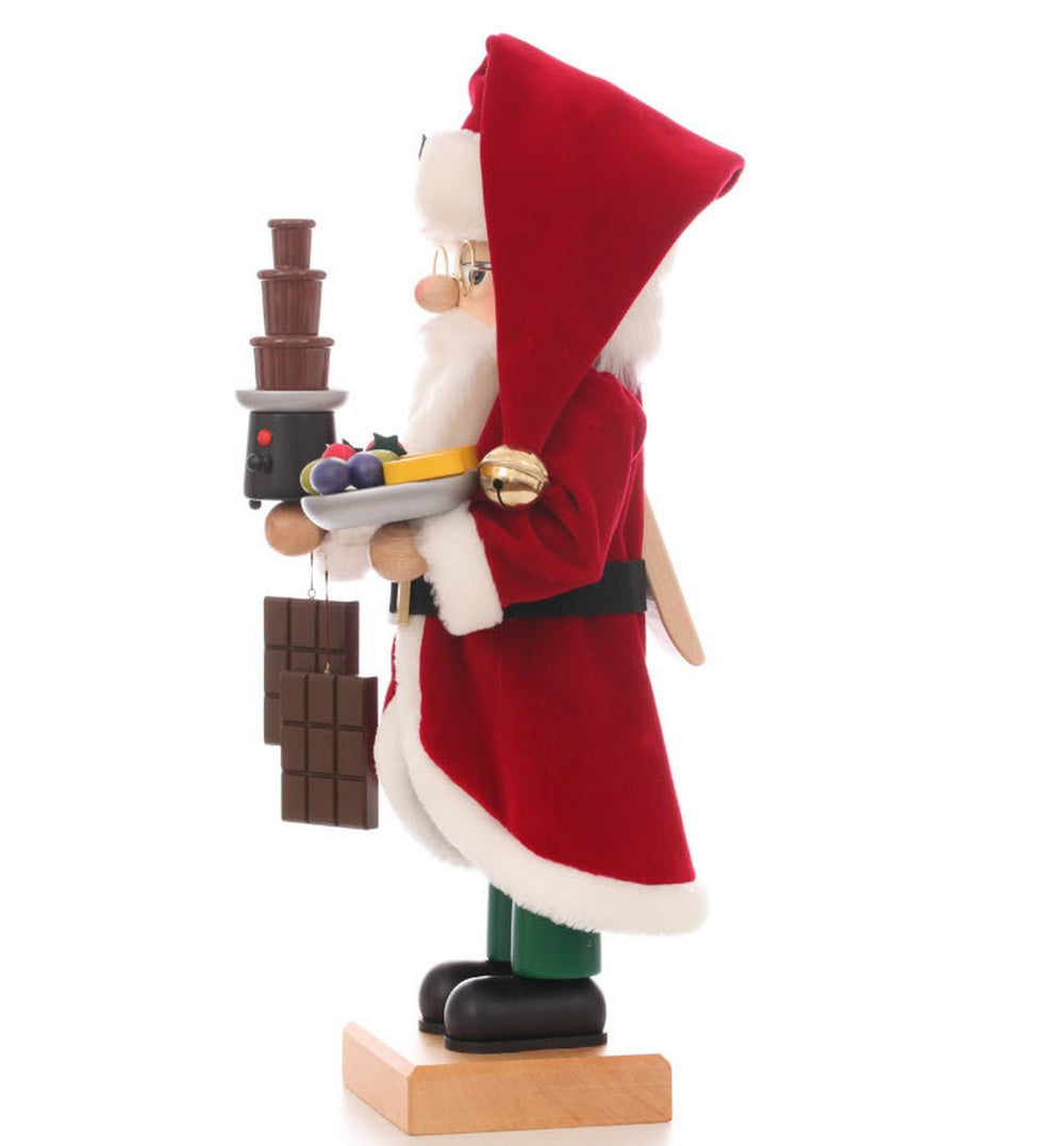 ULB - 000876 - Weihnachtsmann Schokobrunnen, Nussknacker, Ulbricht - 48.5cm' 2024