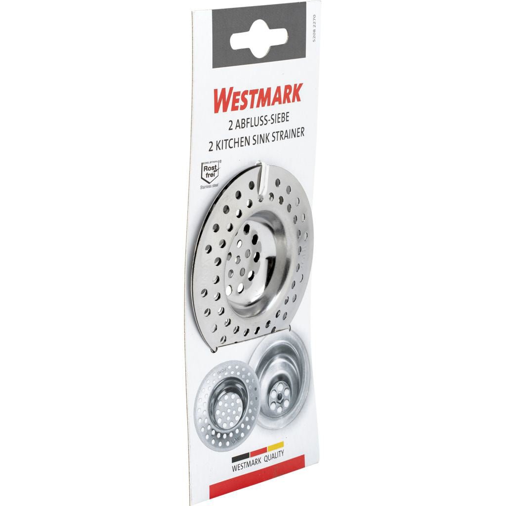 52082270 - Westmark '2 Abfluss - Siebe, Edelstahl'