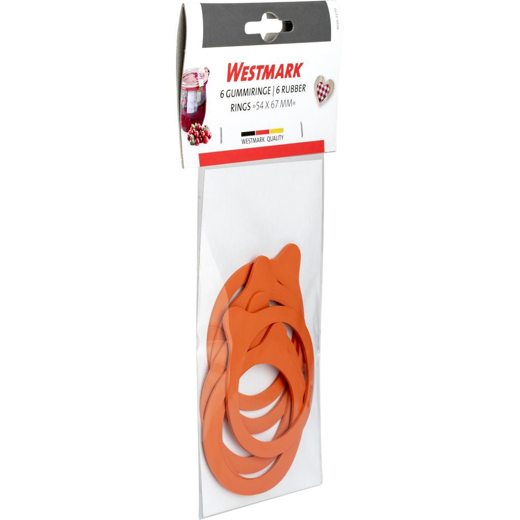 W40262270 - Westmark '6 Einkoch - Gummiringe 54x67mm'