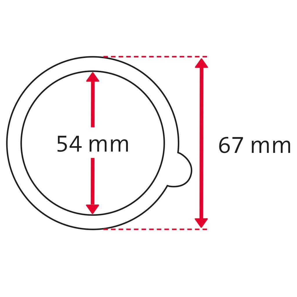 W40262270 - Westmark '6 Einkoch - Gummiringe 54x67mm'