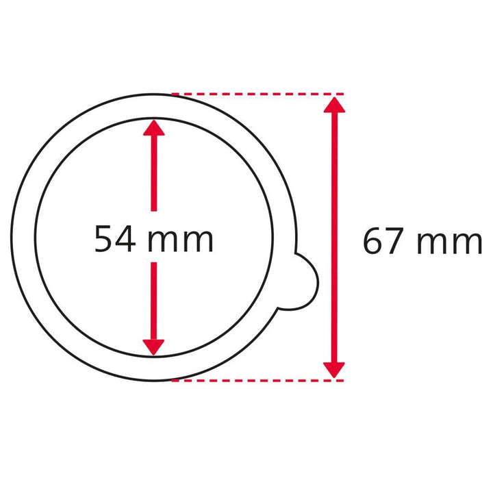 W40262270 - Westmark '6 Einkoch - Gummiringe 54x67mm'