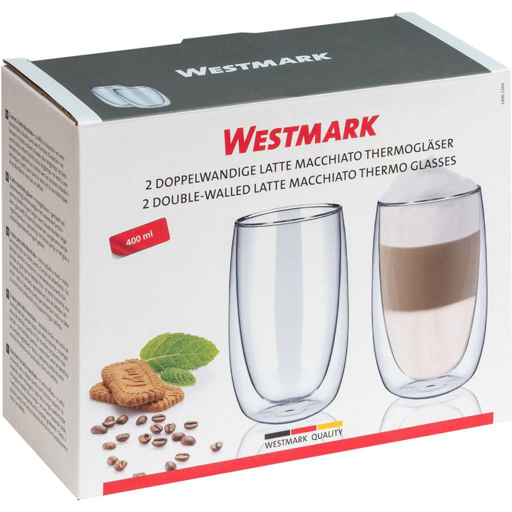 WST - 24962260 - Westmark 'Doppelwandige Latte Macchiato Thermogläser 400 ml'