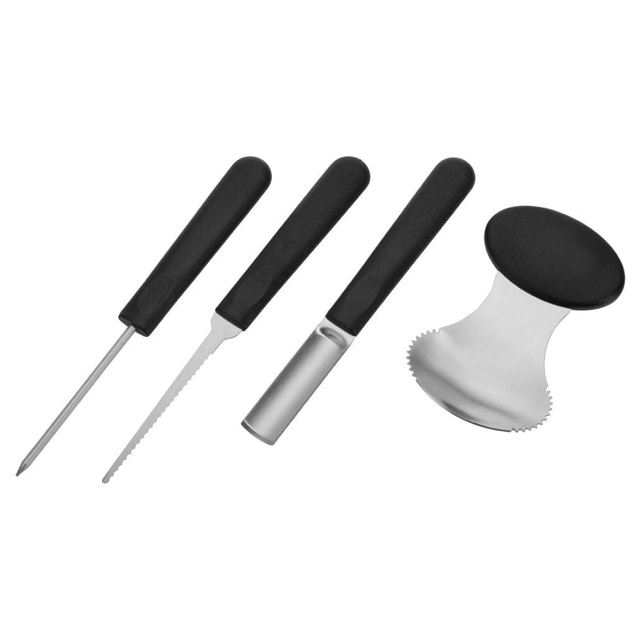 WST - 51282260 - Westmark 'Kürbis Schnitz - Set »Halloween« 4 tlg., mit Schnitzvorlagen'