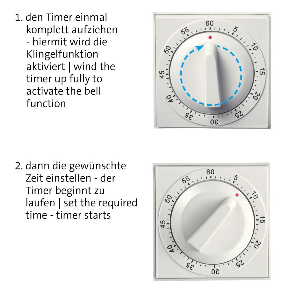 WST - 10982260 - Westmark 'Kurzzeitmesser "Retro", mechanisch'