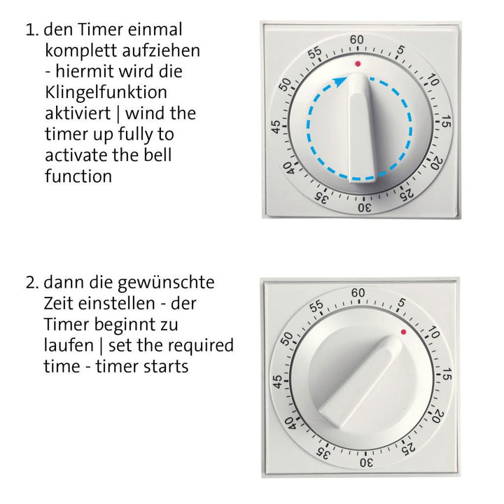 WST - 10982260 - Westmark 'Kurzzeitmesser "Retro", mechanisch'