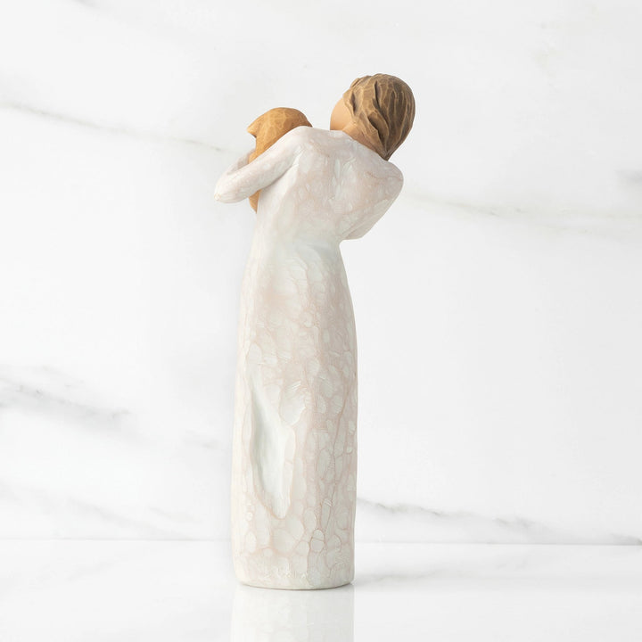 WT - 28039 - Willow Tree Figur 'Adorable You (golden dog) - Du bist bezaubernd 19,5 cm'