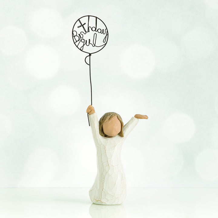 WT - 26164 - Willow Tree Figur 'Birthday Girl - Geburtstags Mädchen 16cm'