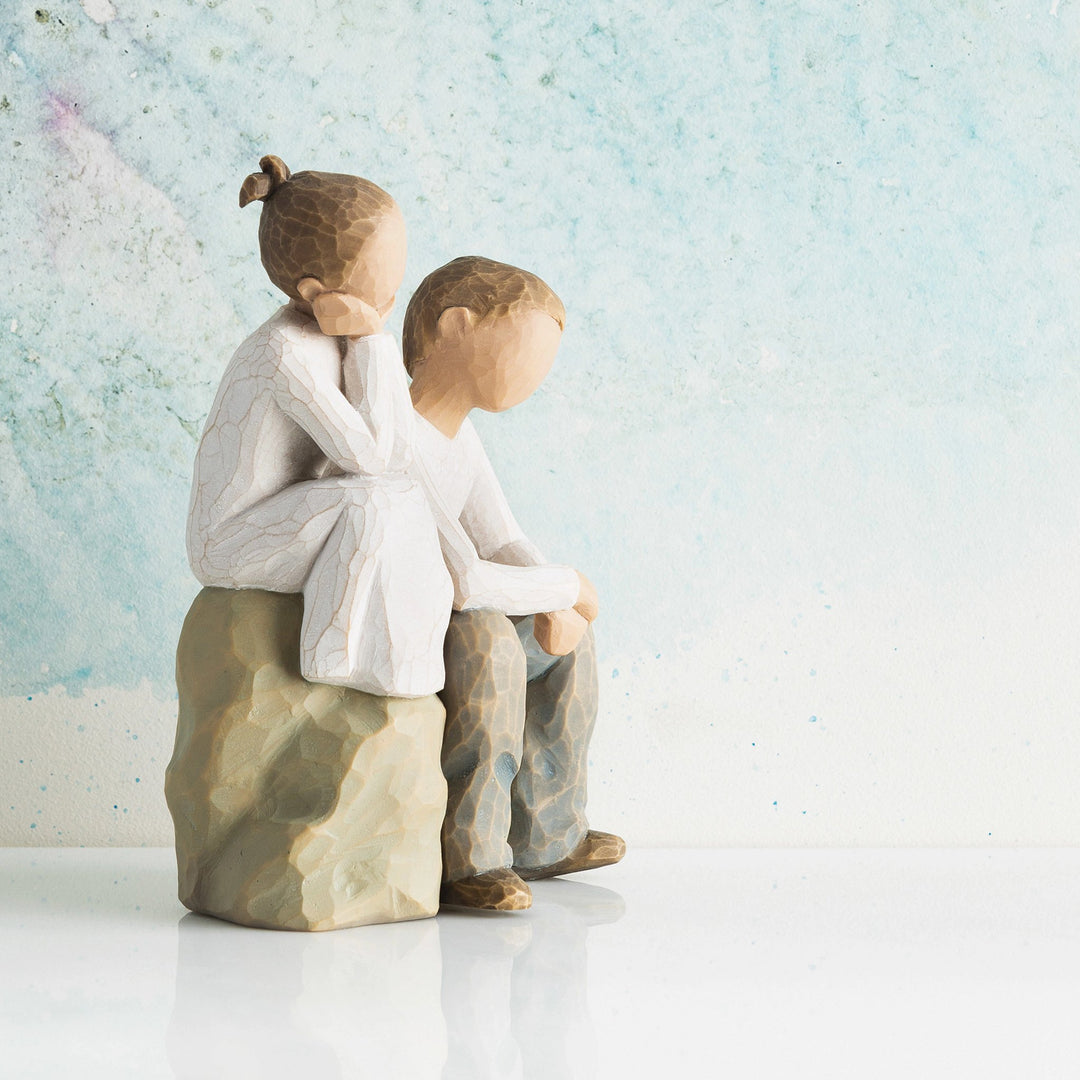 WT - 26187 - Willow Tree Figur 'Brother and Sister - Bruder und Schwester 14cm'