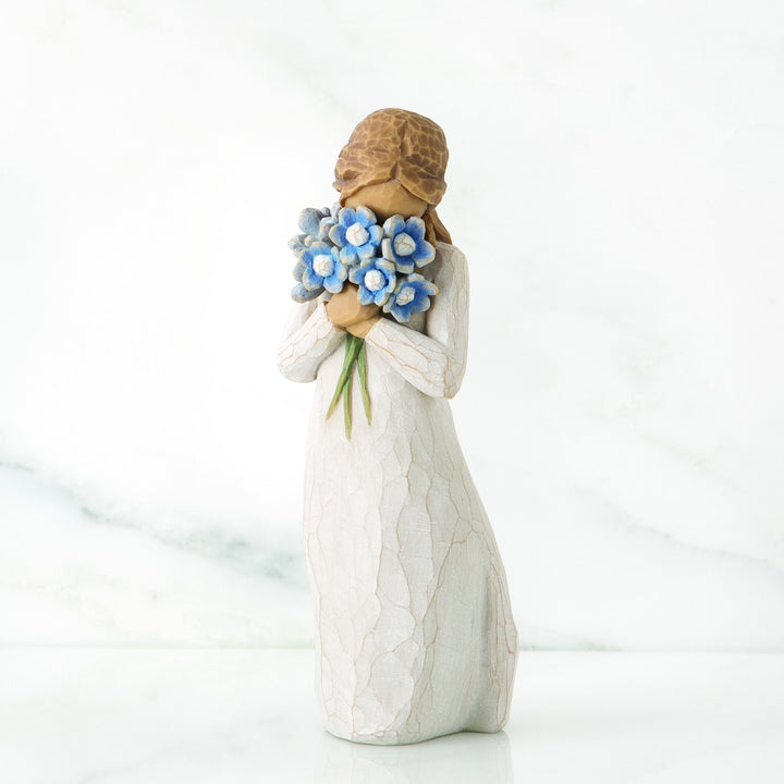 WT - 26454 - Willow Tree Figur 'Forget - me - not - Vergiss mich nicht 13,5cm'