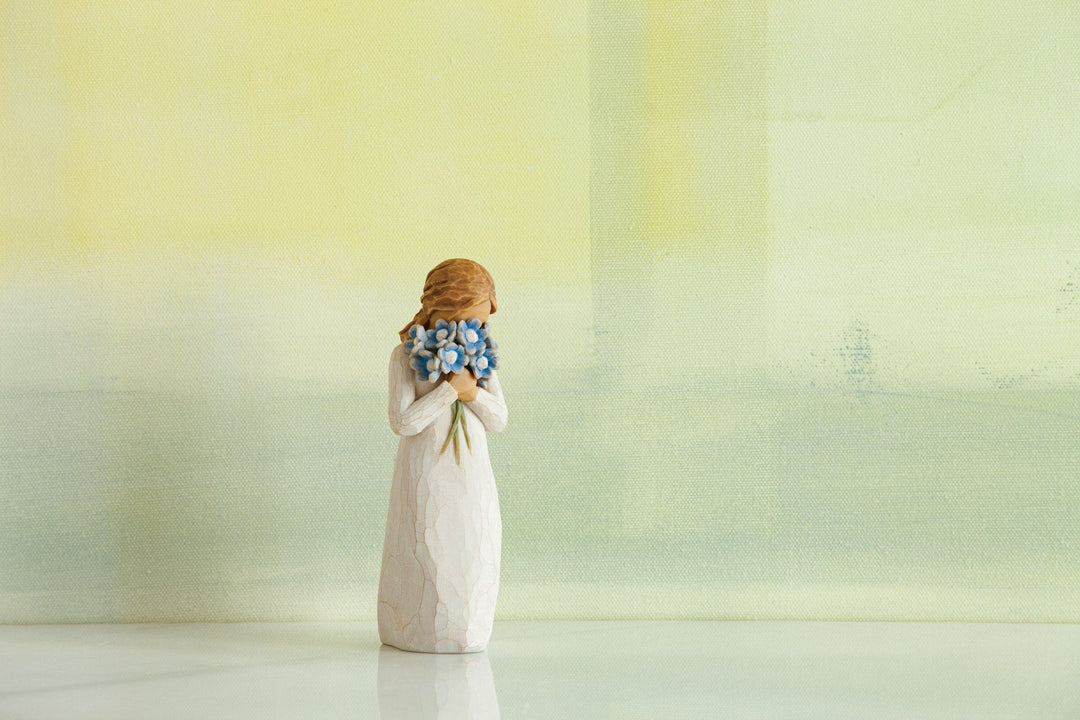 WT - 26454 - Willow Tree Figur 'Forget - me - not - Vergiss mich nicht 13,5cm'