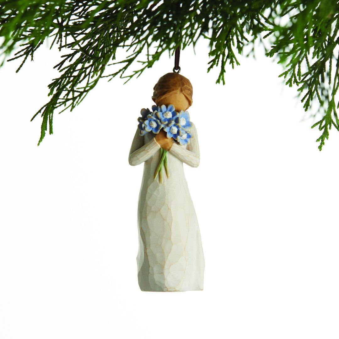WT - 27911 - Willow Tree Figur 'Forget - me - not - Vergiss mich nicht Ornament 10,5cm'