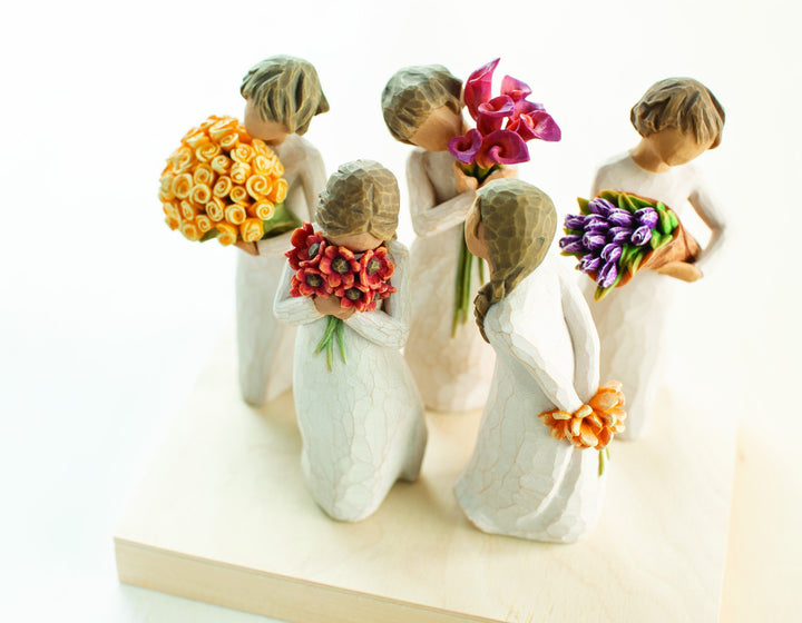 WT - 27462 - Willow Tree Figur 'Good Cheer! - Auf Wiedersehen! 14 cm'