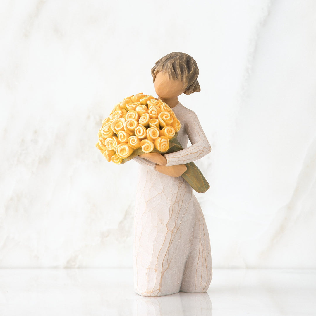WT - 27462 - Willow Tree Figur 'Good Cheer! - Auf Wiedersehen! 14 cm'