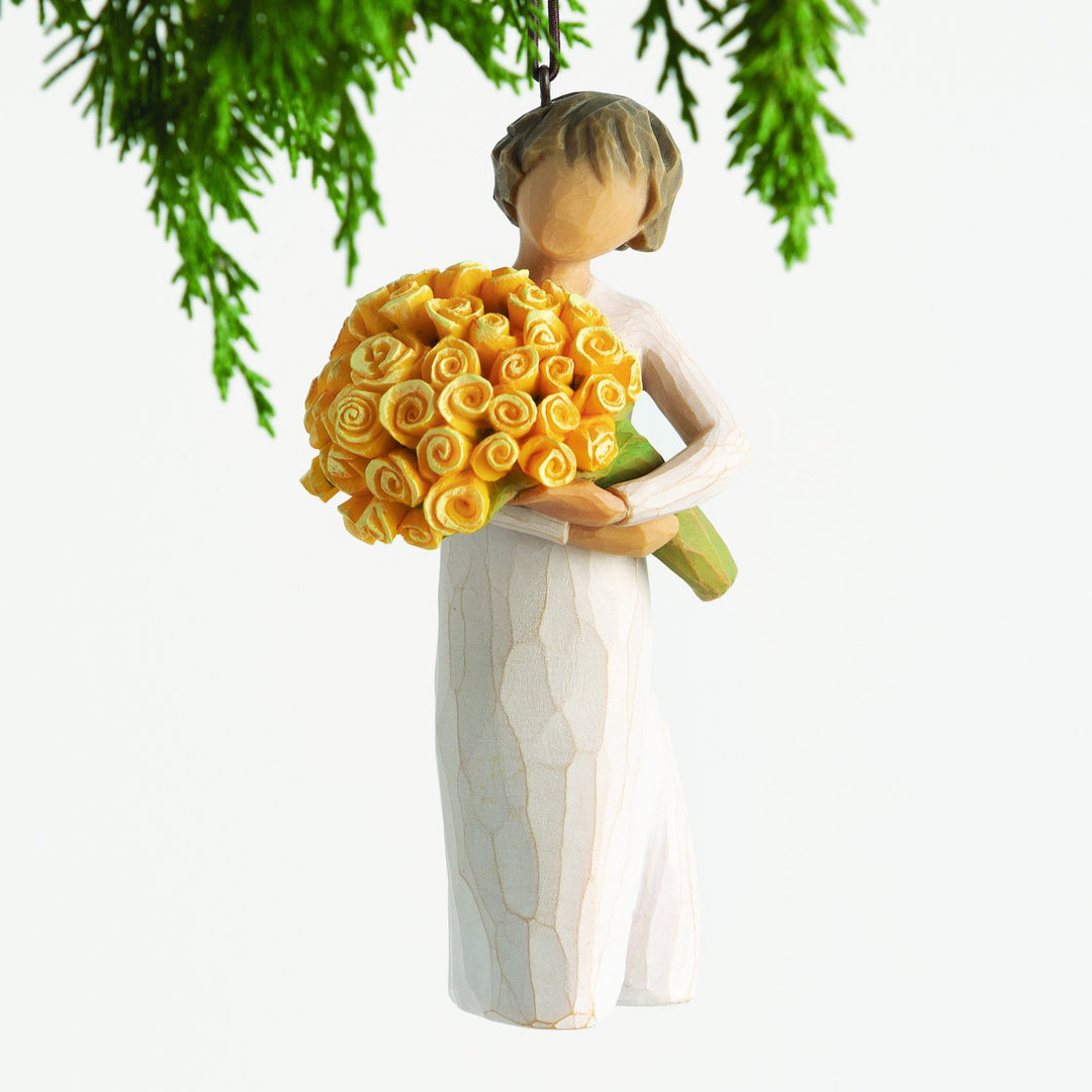 WT - 27912 - Willow Tree Figur 'Good Cheer! - Auf Wiedersehen! Ornament - 11cm'