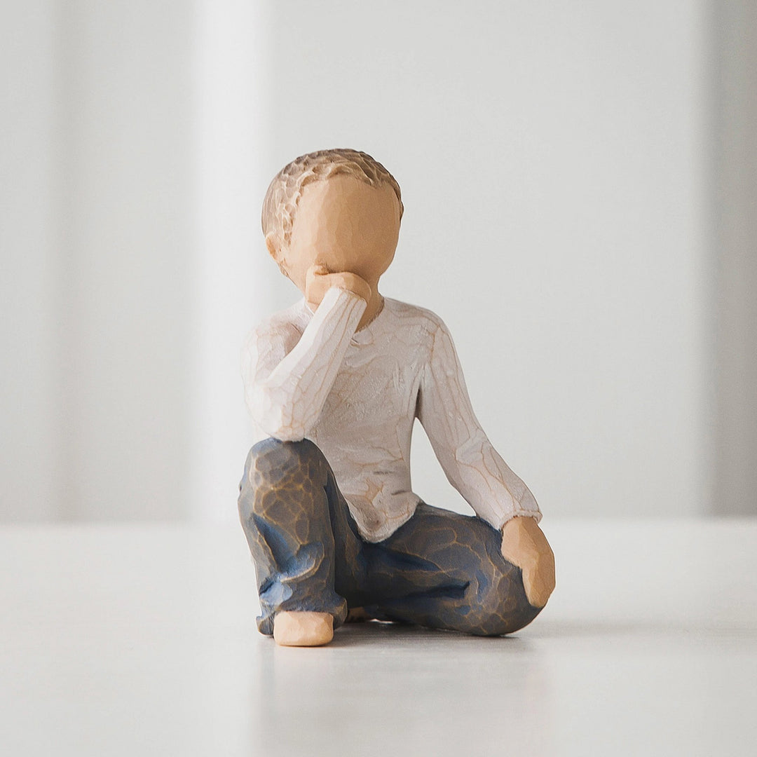 WT - 26227 - Willow Tree Figur 'Inquisitive Child - Wissbegieriges Kind 7,5cm'