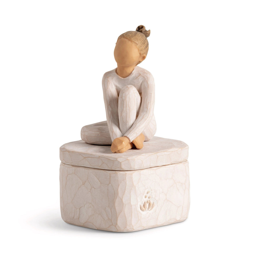 Willow Tree Figur Keepsake Boxes 'The Dancer - Die Tänzerin Erinnerungsbox - 13cm h' 2021-WT-28098