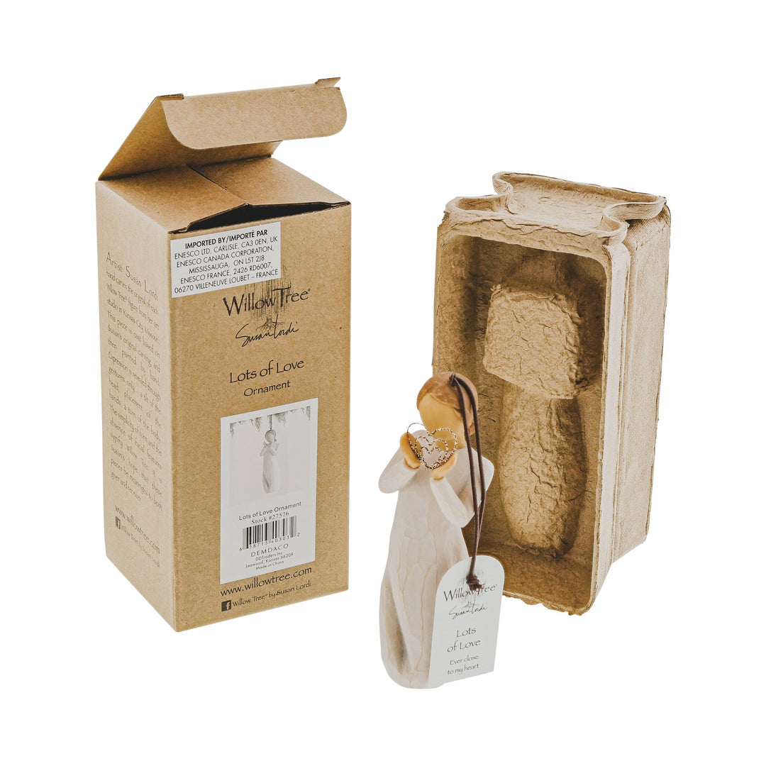 WT - 27576 - Willow Tree Figur 'Lots of Love - Viel Liebe Ornament - 11cm'