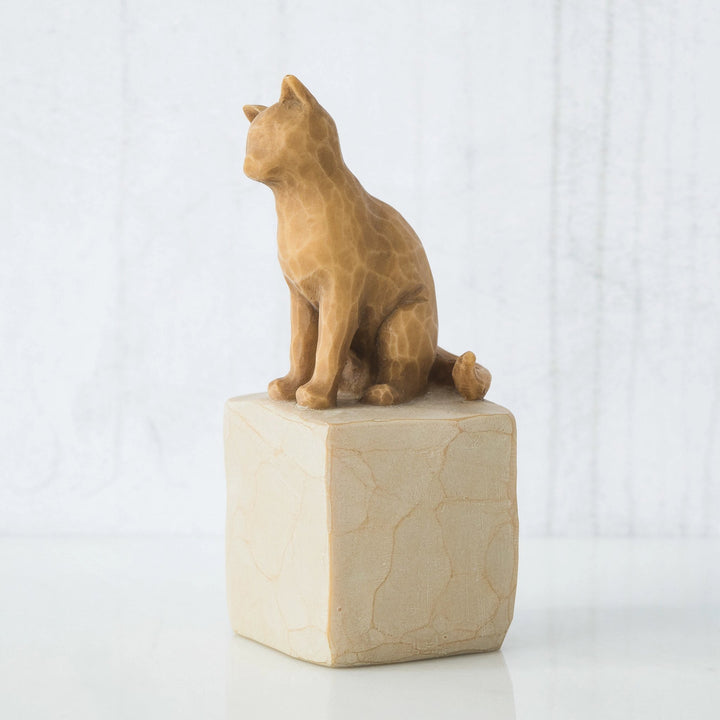WT - 27789 - Willow Tree Figur 'Love my Cat (light) - Ich liebe meine Katze 7,5cm'