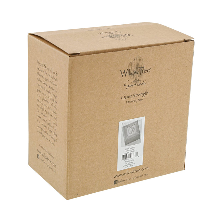 WT - 26638 - Willow Tree Figur 'Quiet Strength Memory Box - Erinnerungsbox 5cm h' 2021
