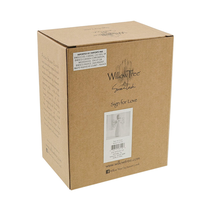 WT - 26110 - Willow Tree Figur 'Sign for Love - Zeichen für Liebe 13cm'