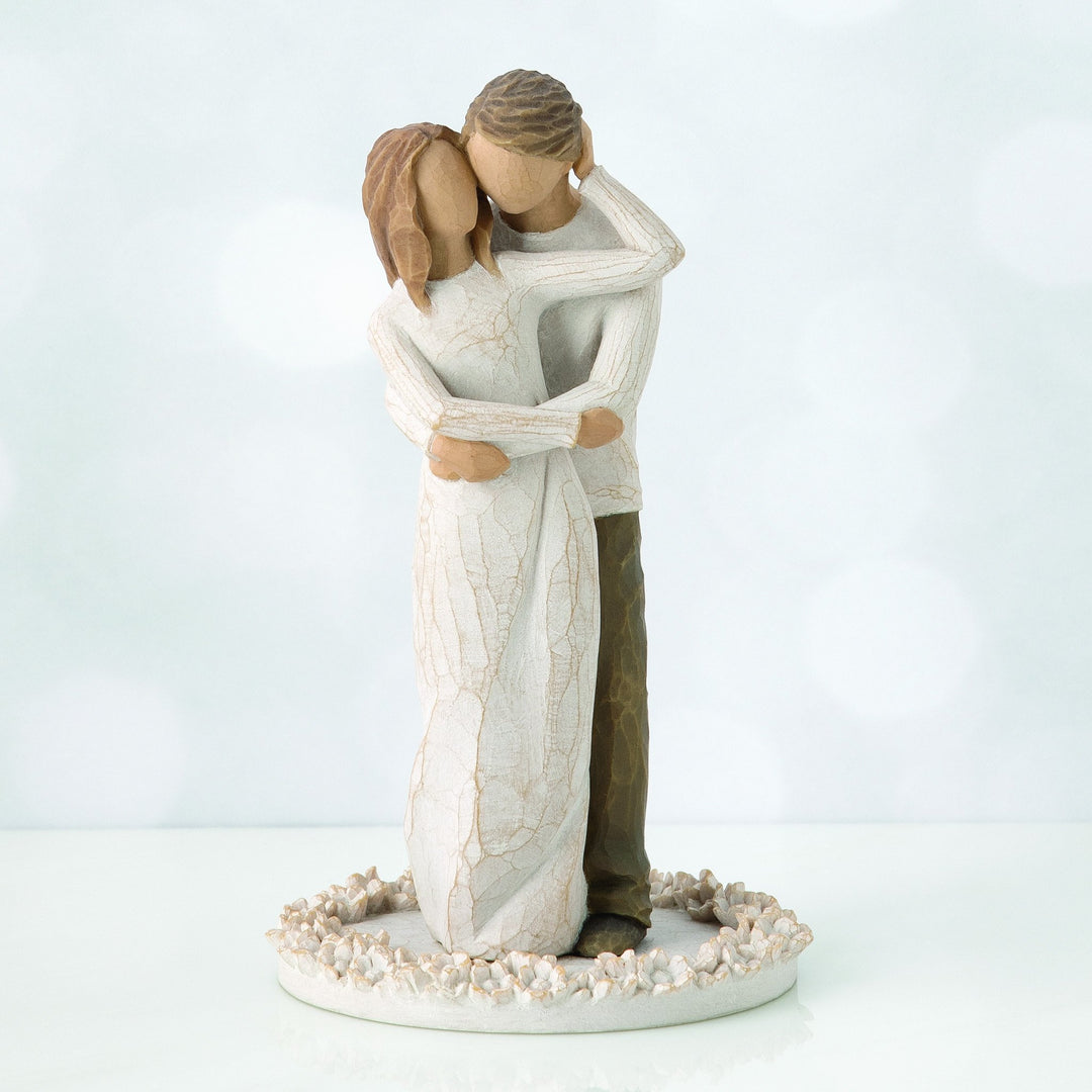 WT - 27162 - Willow Tree Figur 'Together Cake Topper - Zusammen Tortenaufleger 15cm'