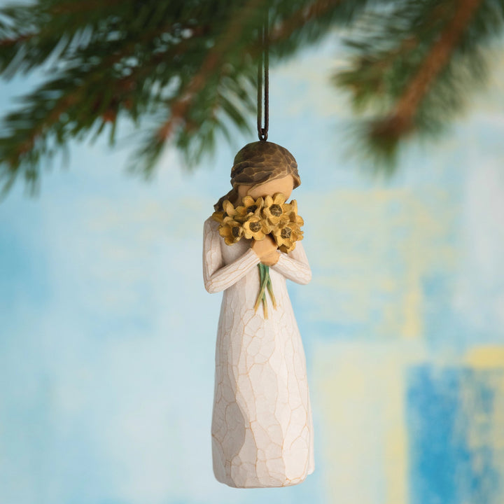 WT - 28015 - Willow Tree Figur 'Warm Embrace Ornament - Warme Umarmung Ornament 11cm'