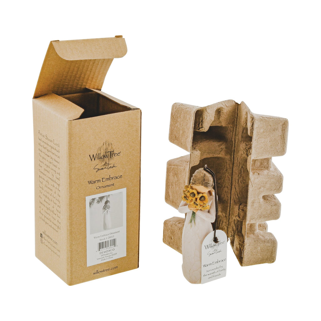 WT - 28015 - Willow Tree Figur 'Warm Embrace Ornament - Warme Umarmung Ornament 11cm'