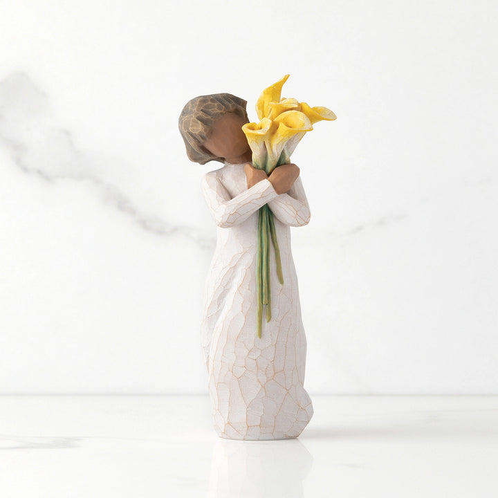 WT - 28179 - Willow Tree Figur 'With Gratitude Figurine - Mit Dankbarkeit h 14cm' 2023